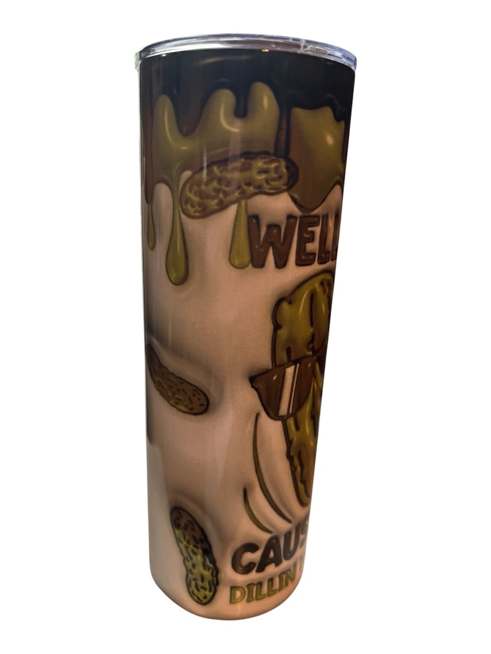 BUY NOW Dill Pickle Drip Stainless Steel Tumbler